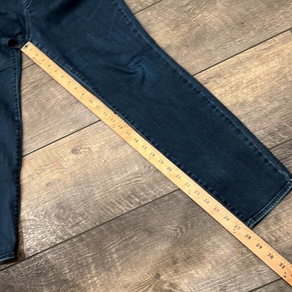 Chico's Women's So Perfect Denim Leggings Dark Wash Size L/12 - Picture 5 of 10